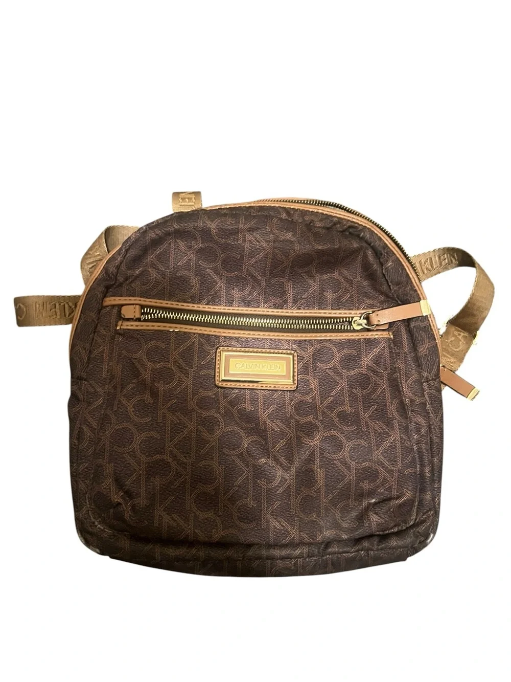 calvin klein monogram mini backpack Women's Millie for Women  Vegan Leather Backpack, 2 Pockets, Almond/Taupe/Caramel, One Size: Clothing, Shoes & Jewelry Calvin Klein Garnet Logo Backpack in Brown Khaki Calvin Klein Hudson Monogram Backpack